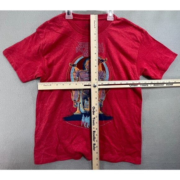 Ready Player One T-Shirt Adult Medium Red Men Women Tee Short Sleeve, Cotton - Picture 2 of 5